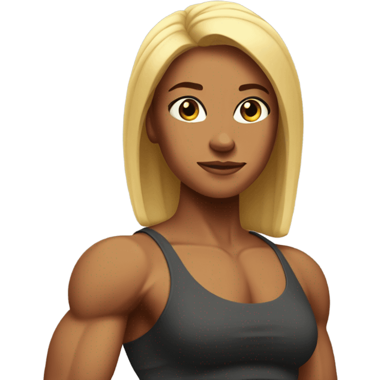 Really buff women emoji