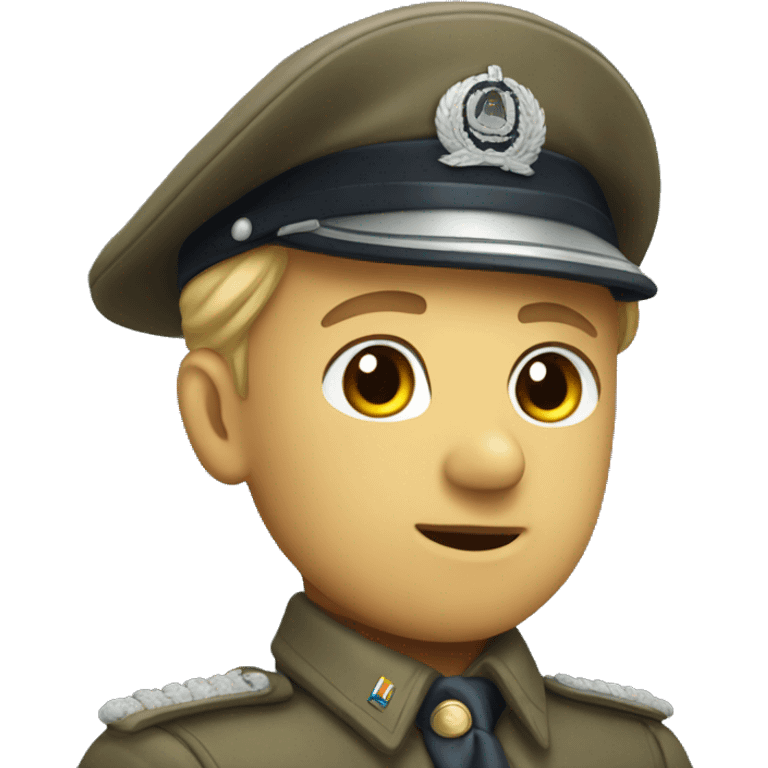 a world war  officer emoji