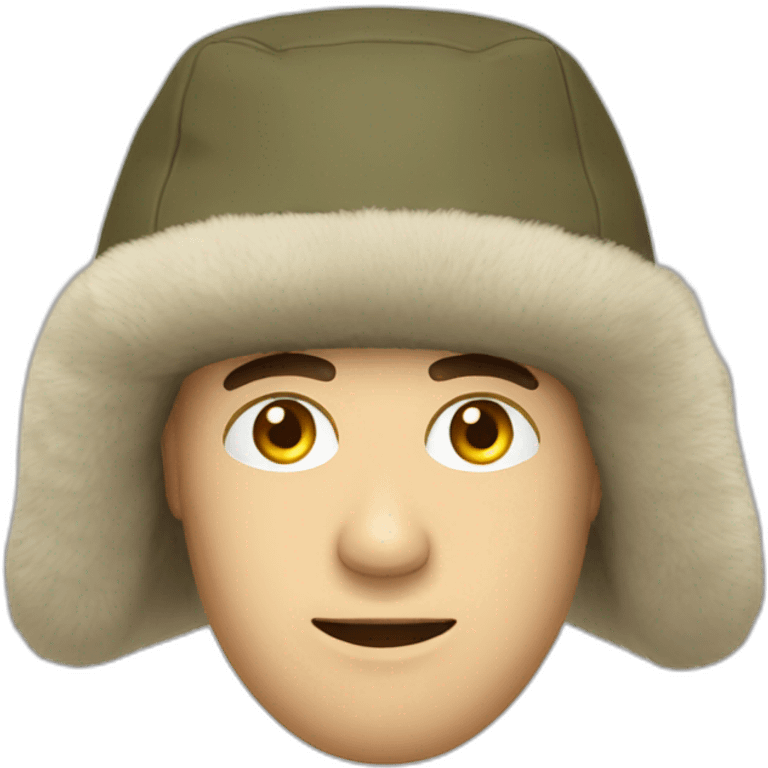 Russia ushanka-hat emoji