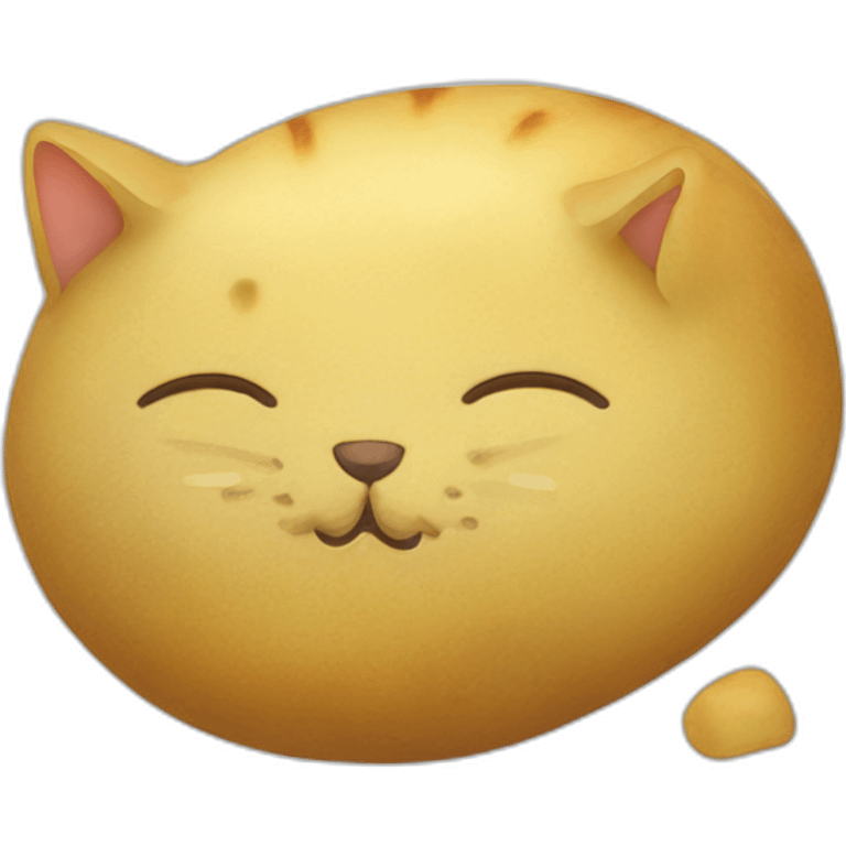 cat-eat-potato emoji