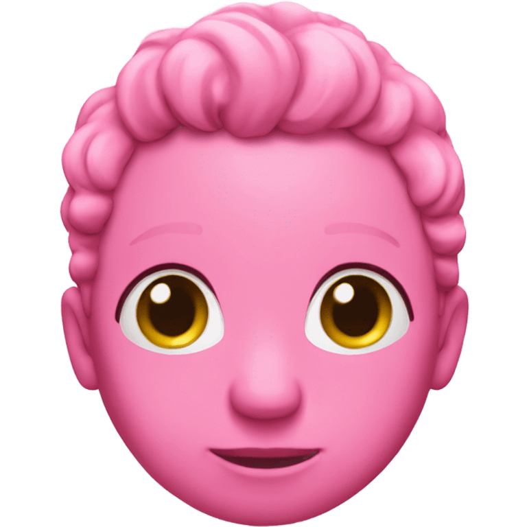 Pink new years emoji