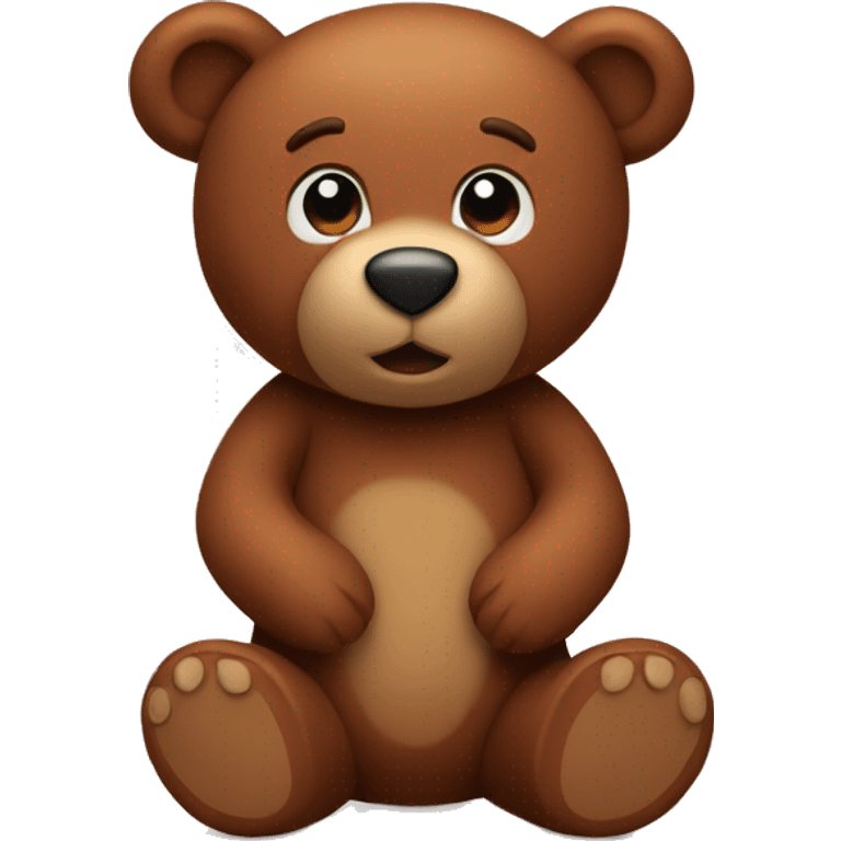 BROWN TEDDY BEAR emoji