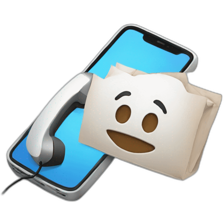 sending to phone emoji