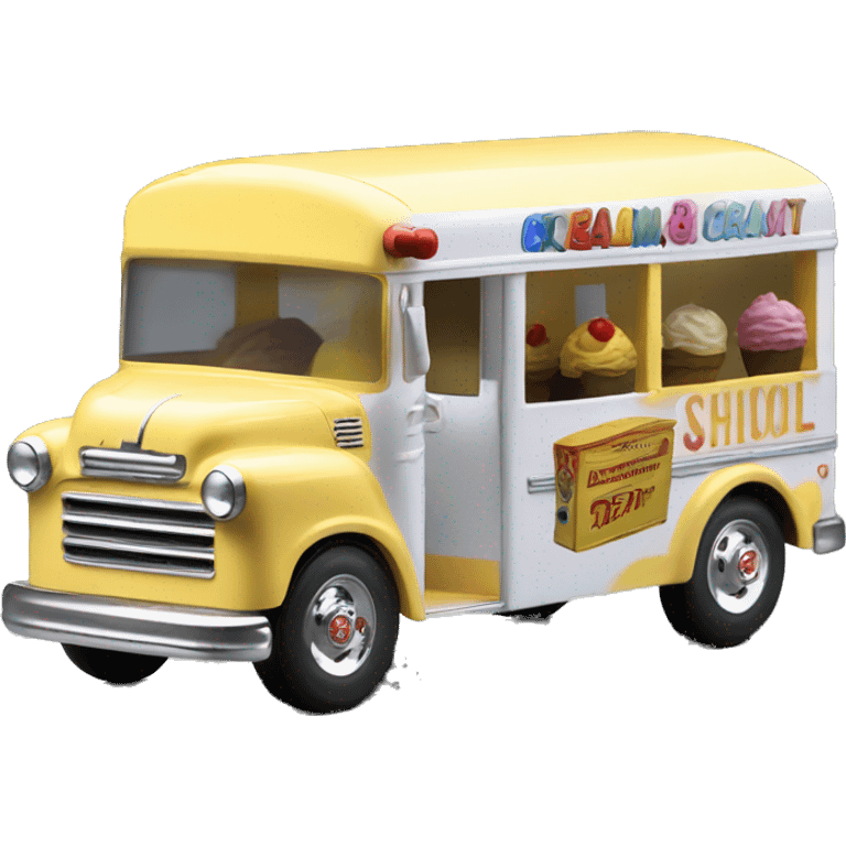 Matchbox school bus ice cream truck 1954 Chevrolet  emoji