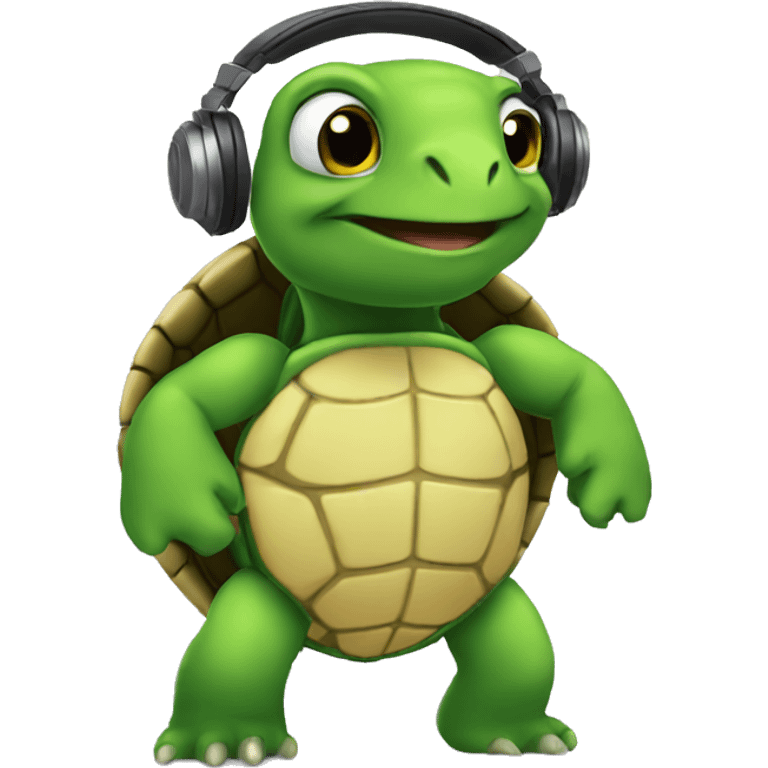 turtle dj emoji