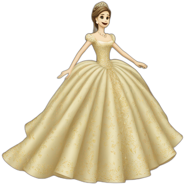 queen letizia spanish dancing all body emoji