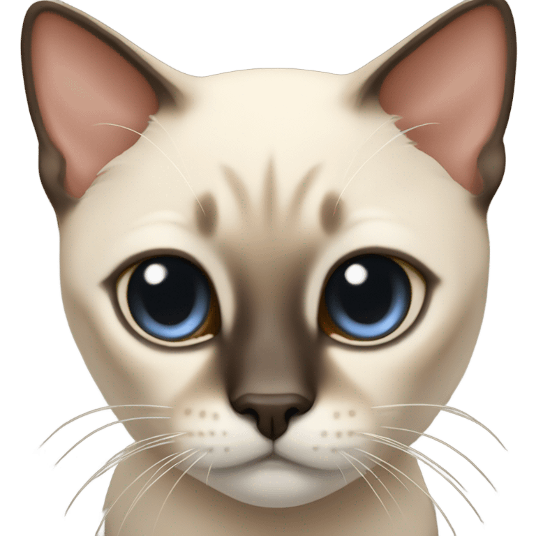 Siamese cat emoji