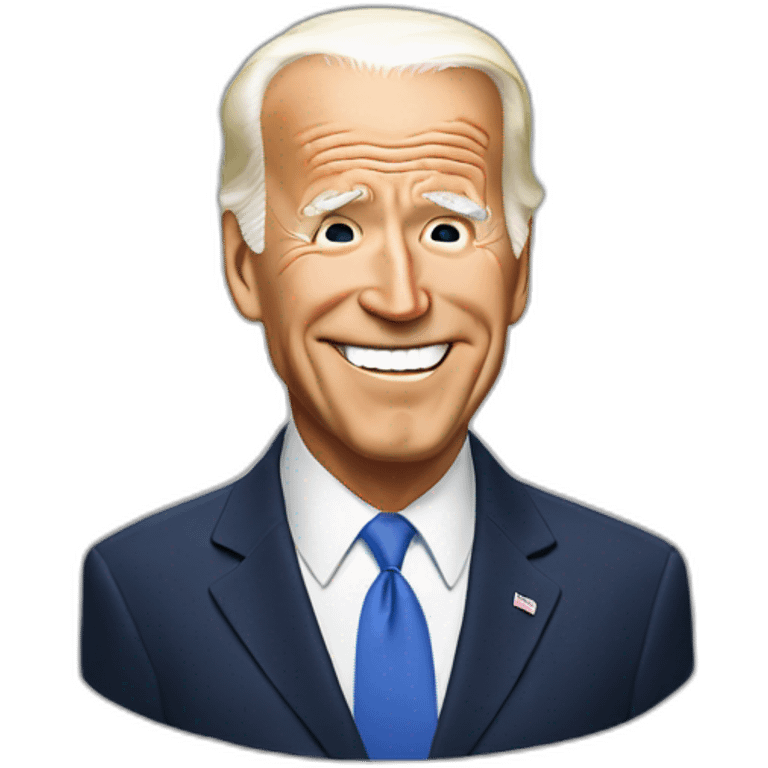 Joe biden qui tombe emoji