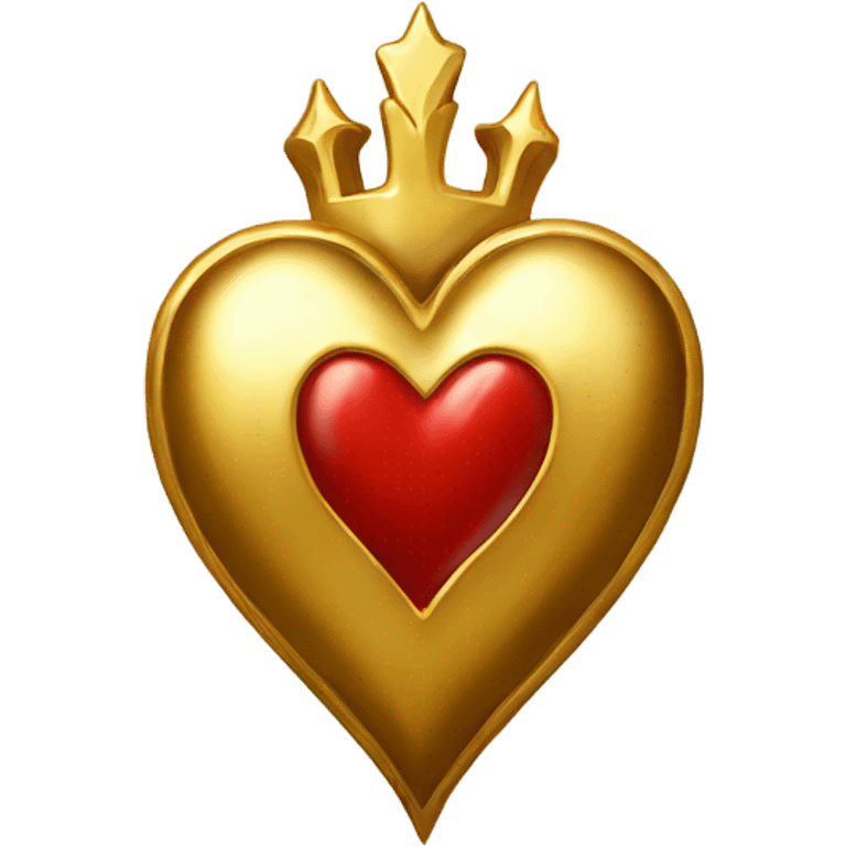 gold sacred heart magical wizarding emoji