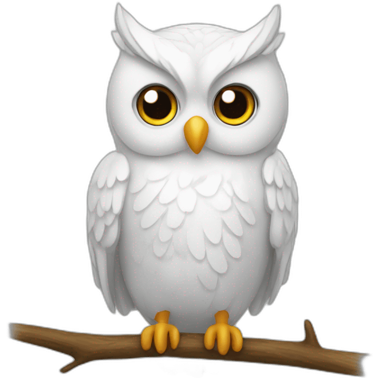 White-owl emoji