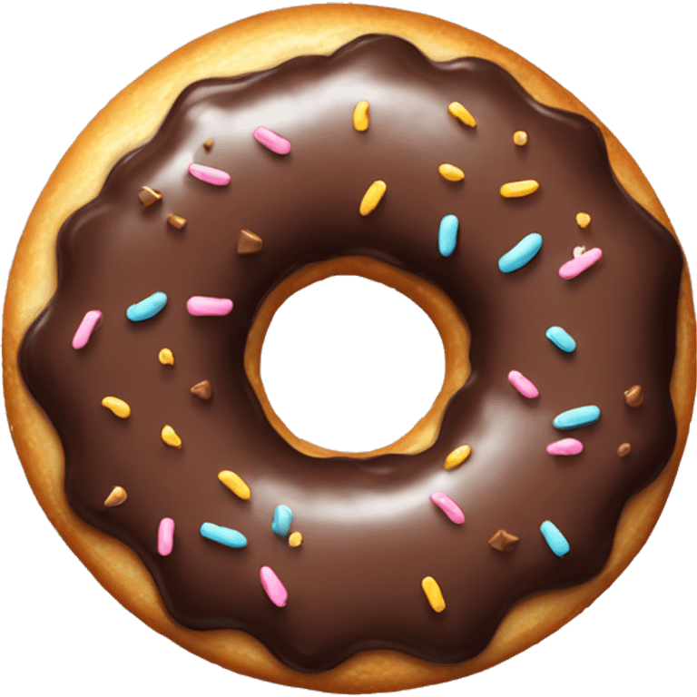 chocolate Donut emoji