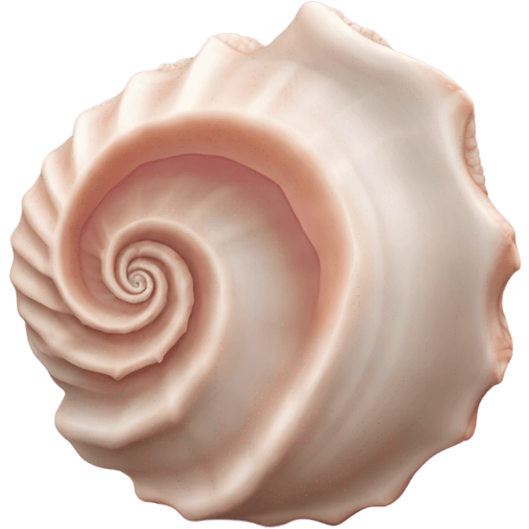 Conch shell emoji