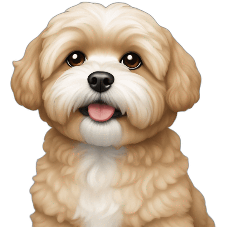 shihpoo-apricot emoji