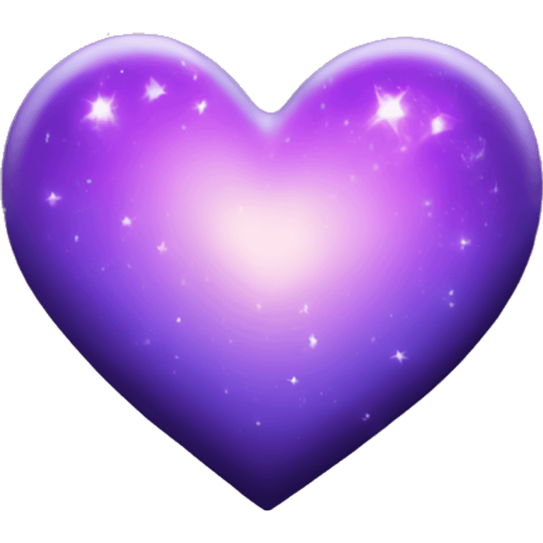 purple galaxy heart emoji