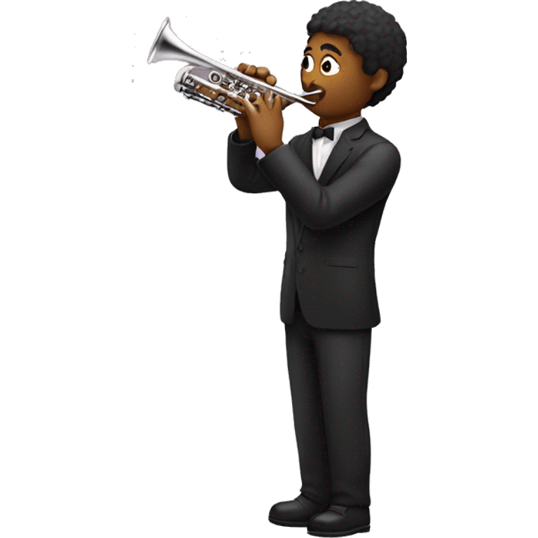 Person playing clarinet emoji