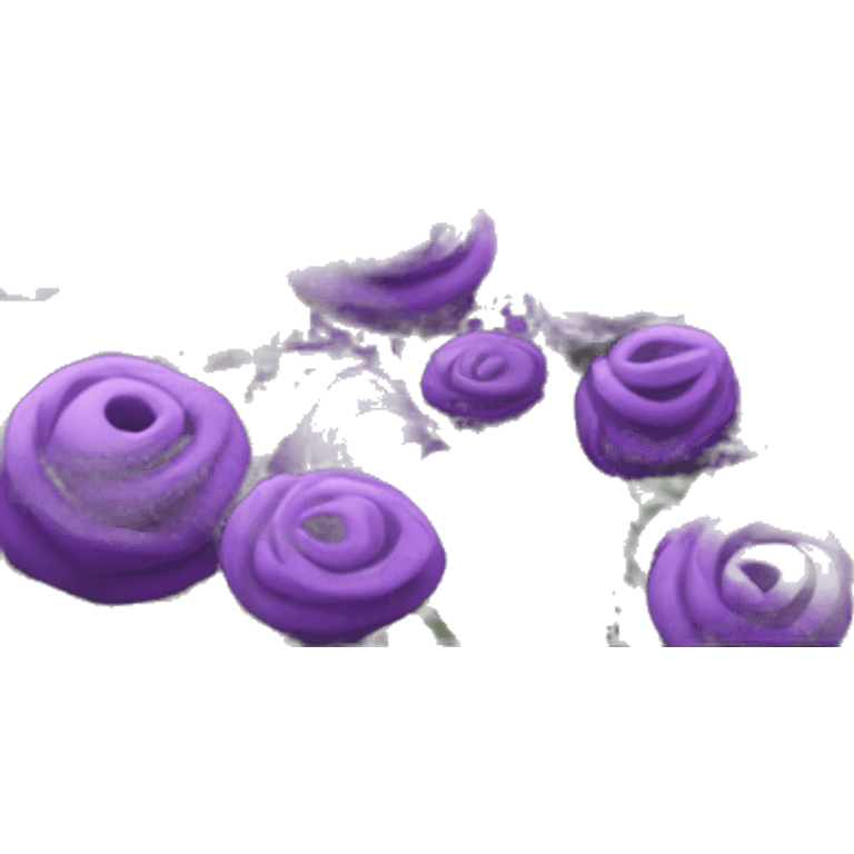 Purple garden emoji