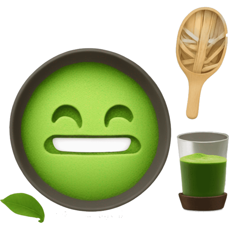 How’s on a matcha emoji