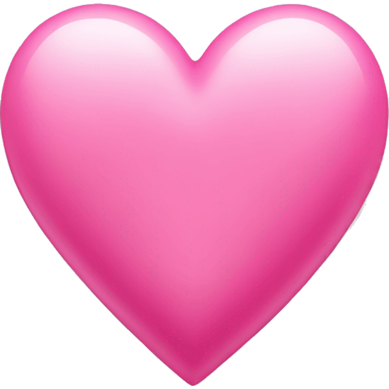 Pink heart wish initial M in it  cm emoji