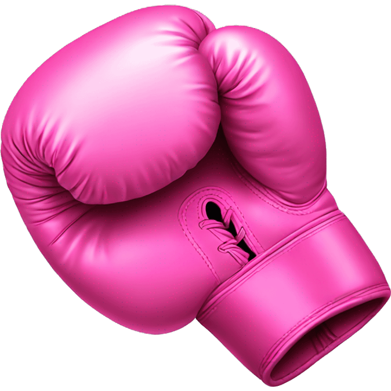 pink boxing glove  emoji