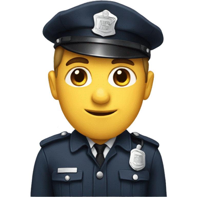 a short policeman emoji