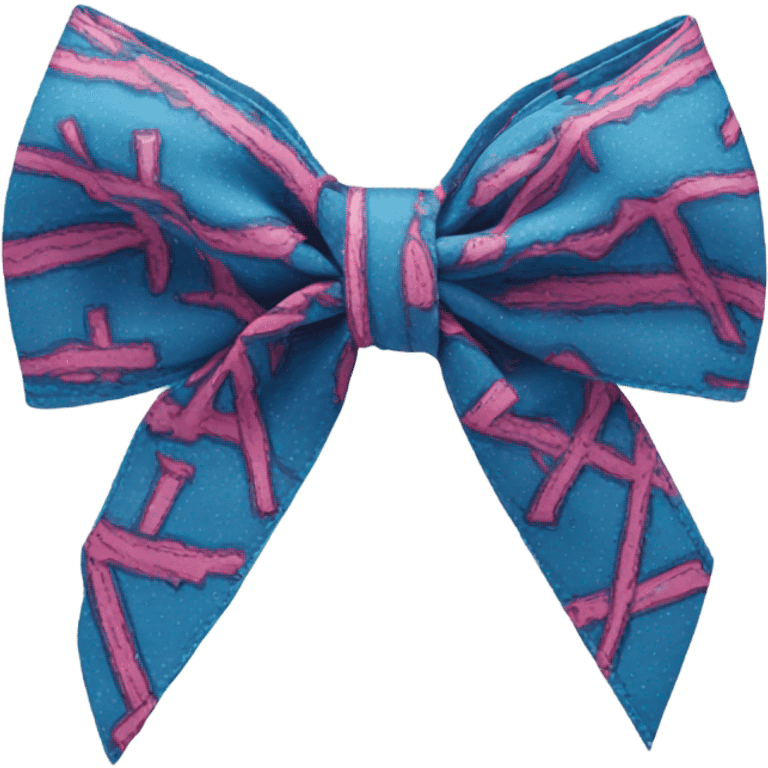 Preppy bow emoji