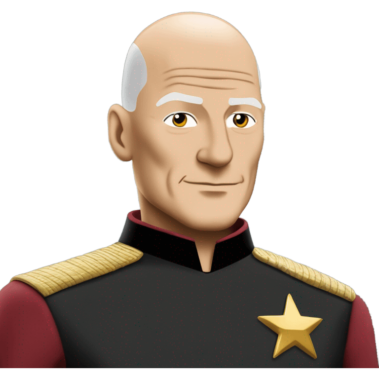 Captain Jean luc Picard emoji