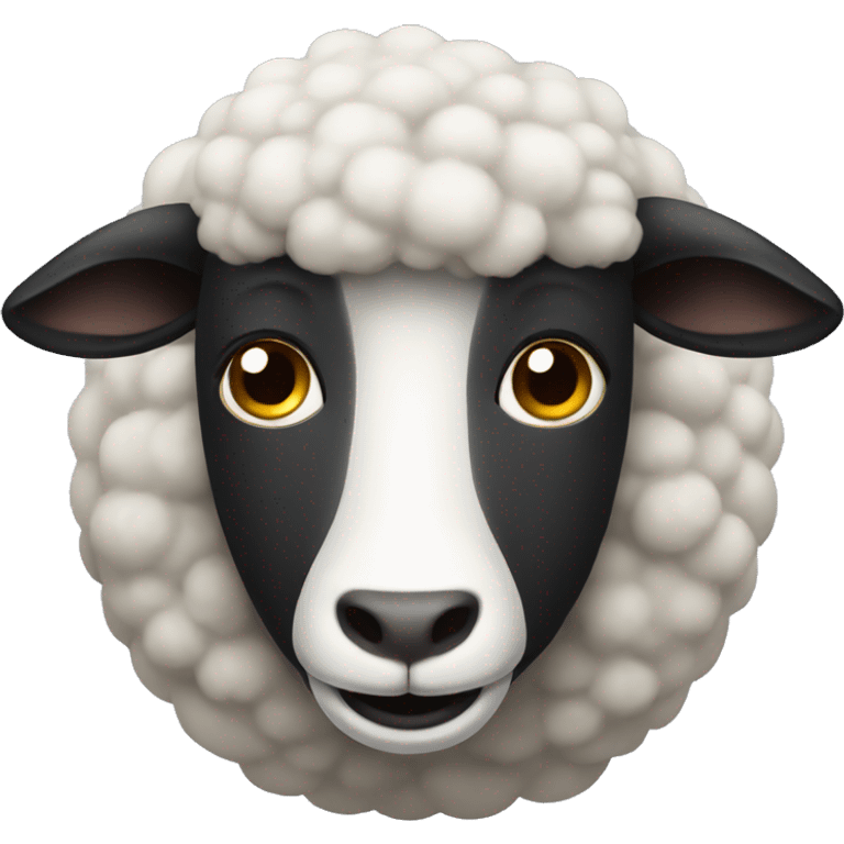 Black sheep  emoji