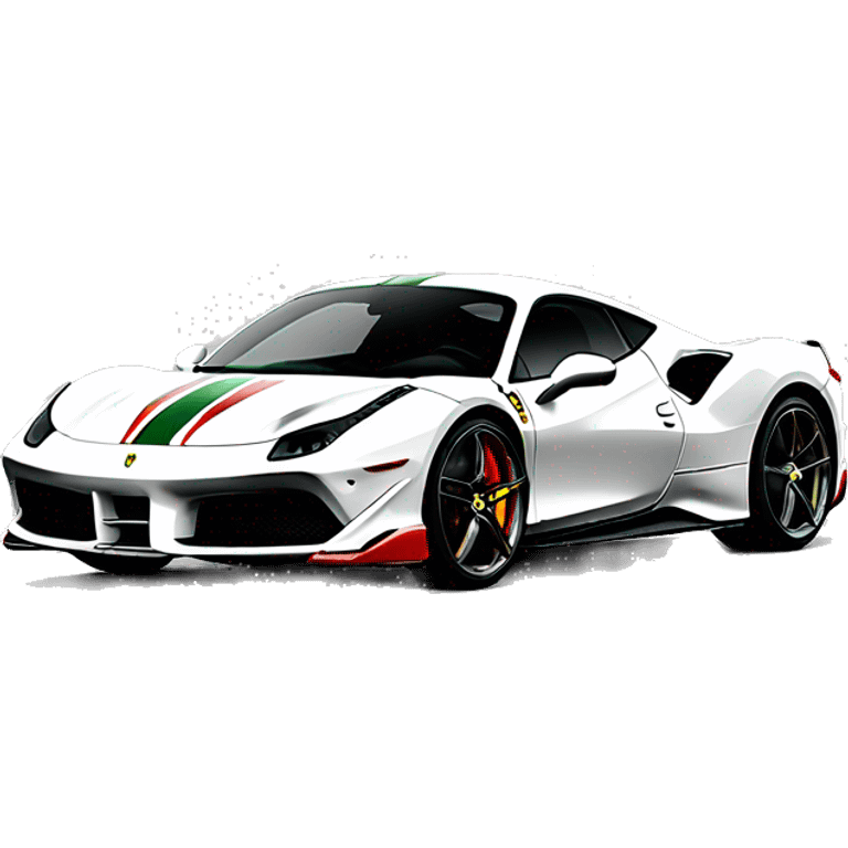 Ferrari 488 pista  emoji