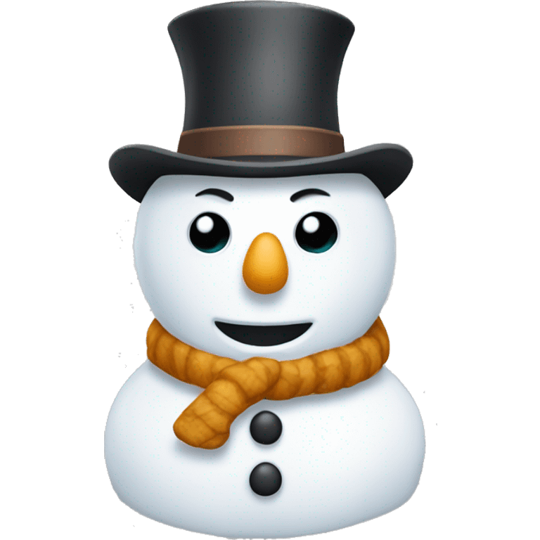 Schneemann fröhlich emoji