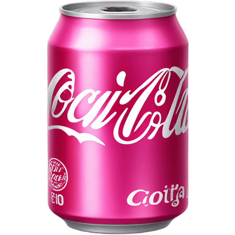 Pink coca cola  emoji