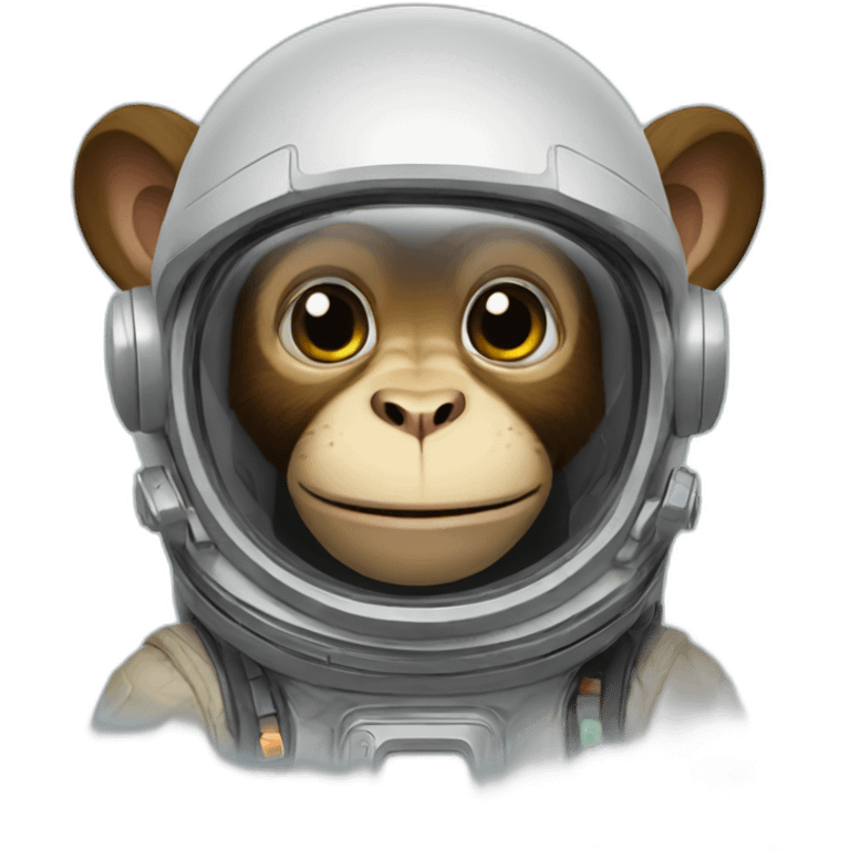 animated space monkey emoji