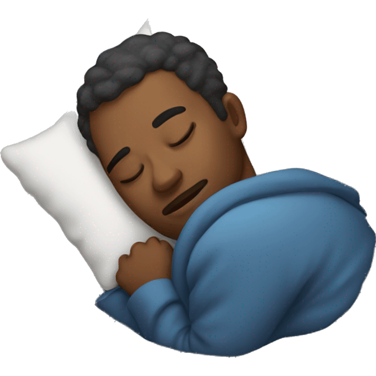 man sleeping emoji