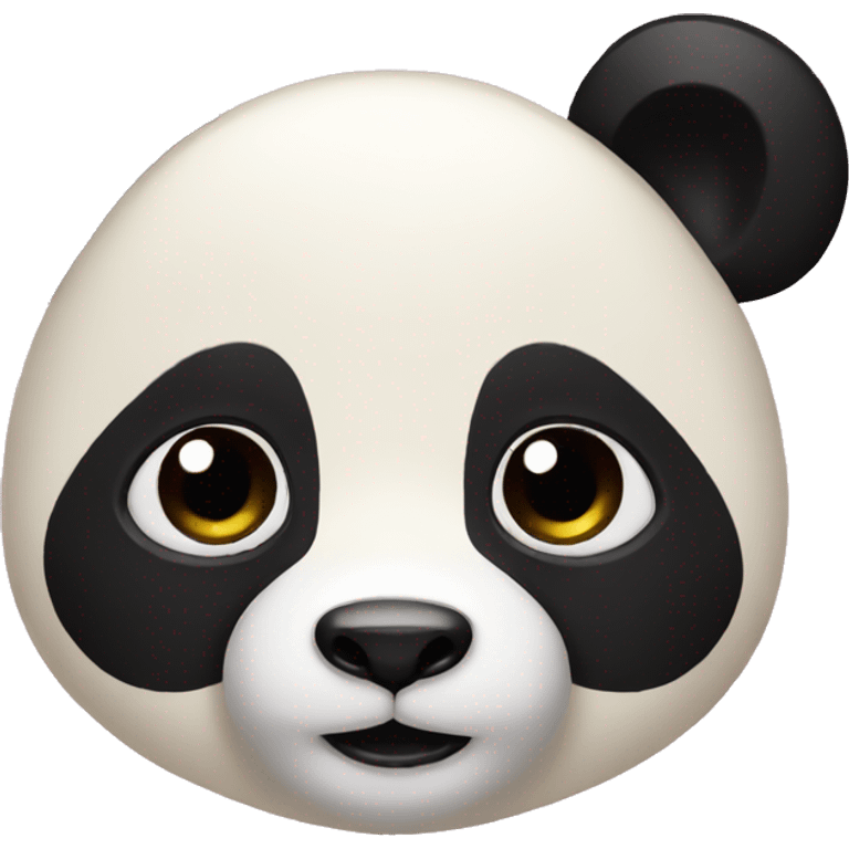 Panda cream emoji