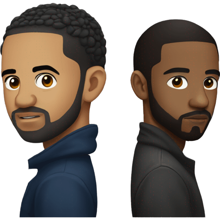 Drake vs kendrick Lamar emoji