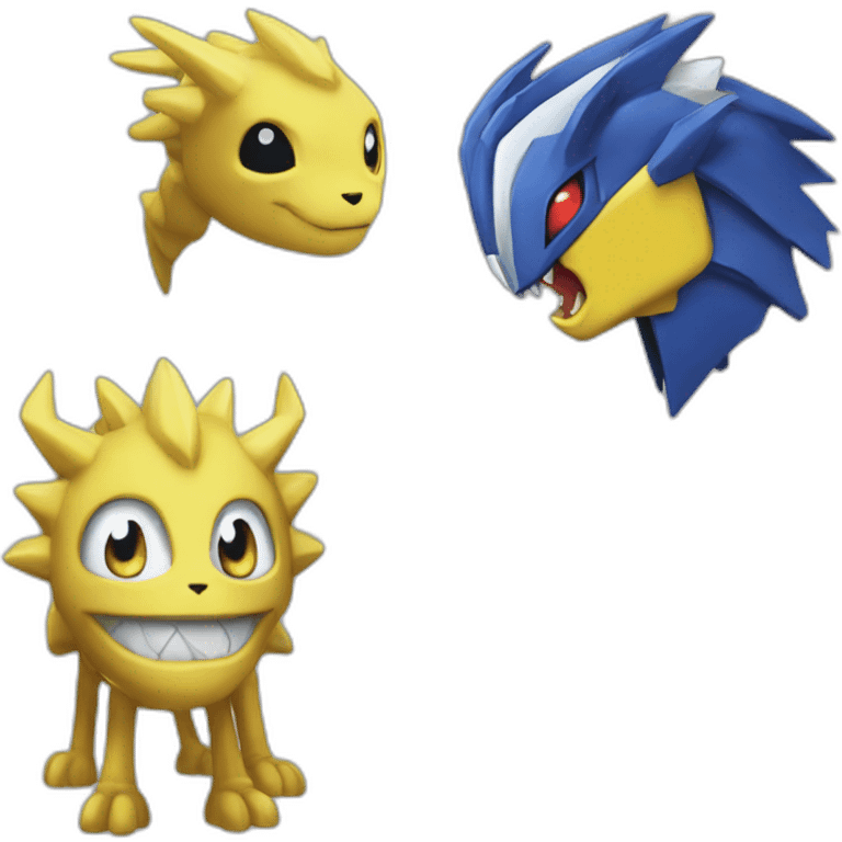 Méga digimon emoji