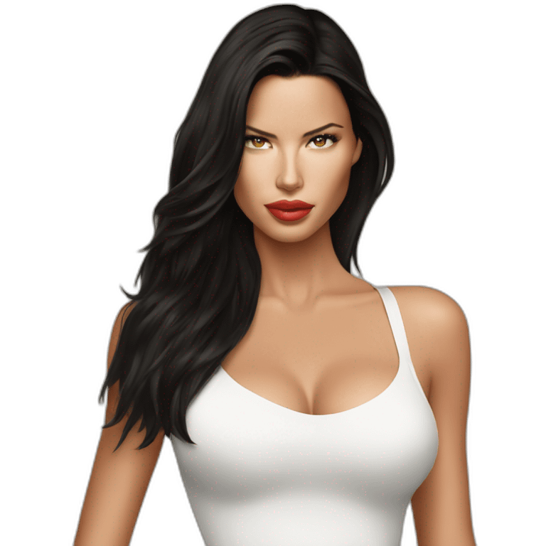 Adriana Lima emoji