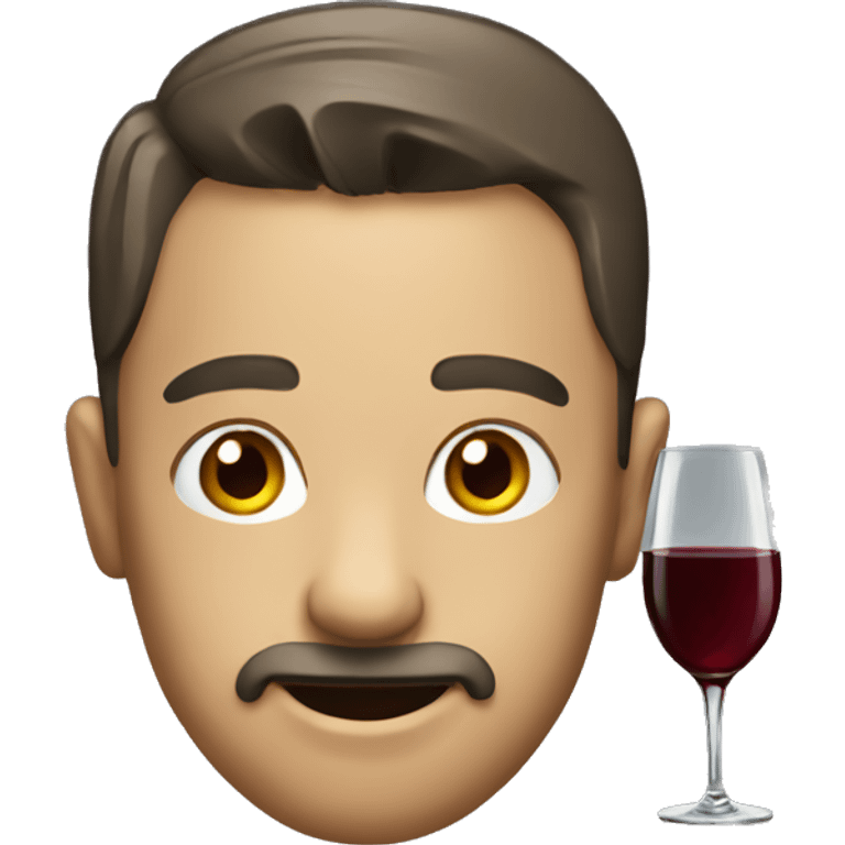 Wine heard emoji