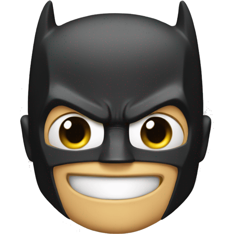 Batman smirking  emoji