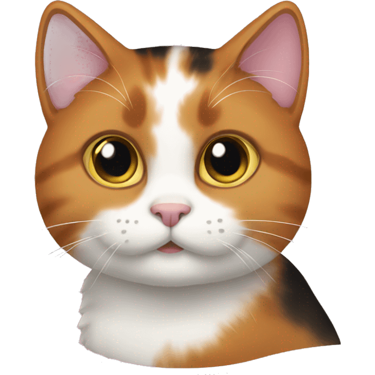 Calico cat emoji