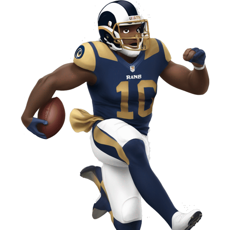 Rams beating 49ers emoji