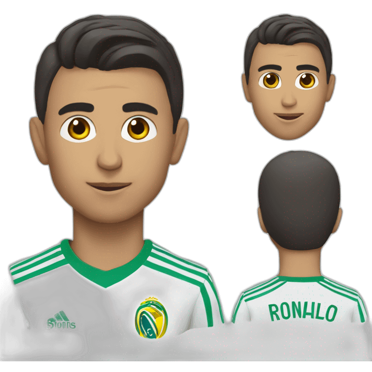 Zemmour câlin Ronaldo emoji