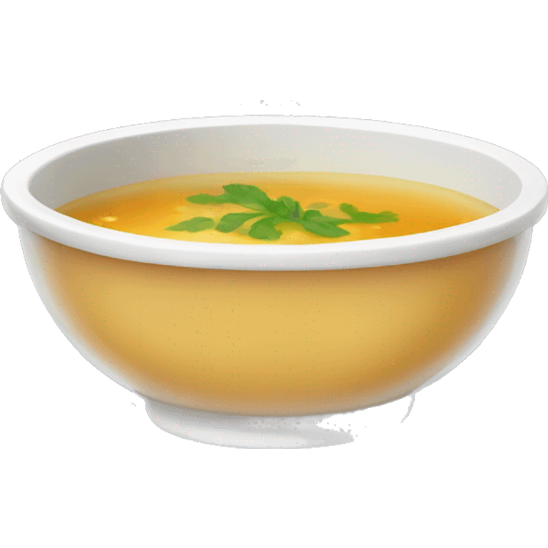 Soup broth  emoji