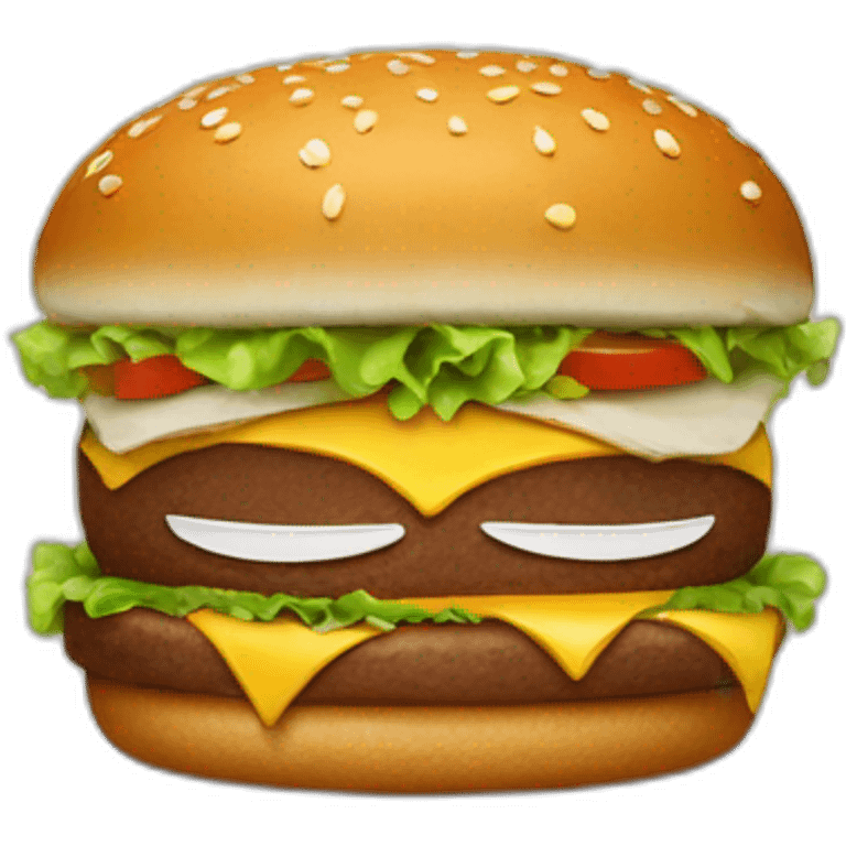 Burger king character emoji