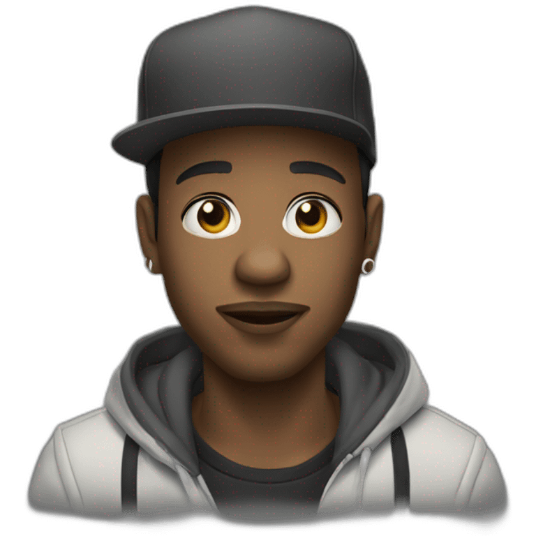 Le rappeur JUL emoji