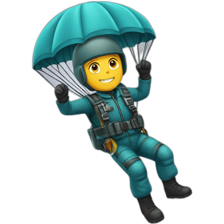 Parachutiste emoji