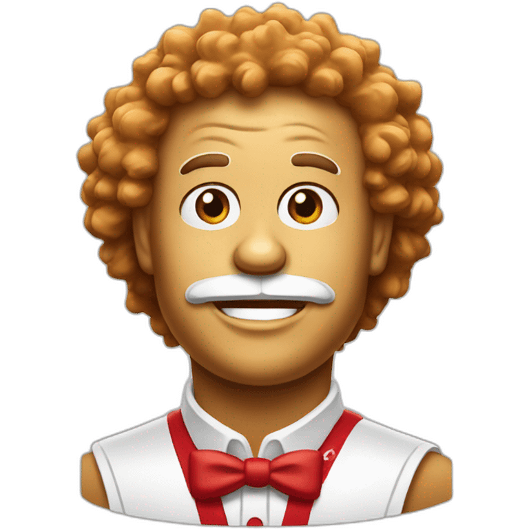 Kfc mascot logo emoji