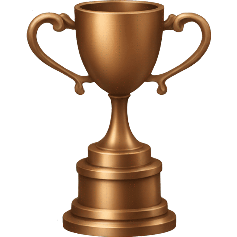 bronze trophy emoji