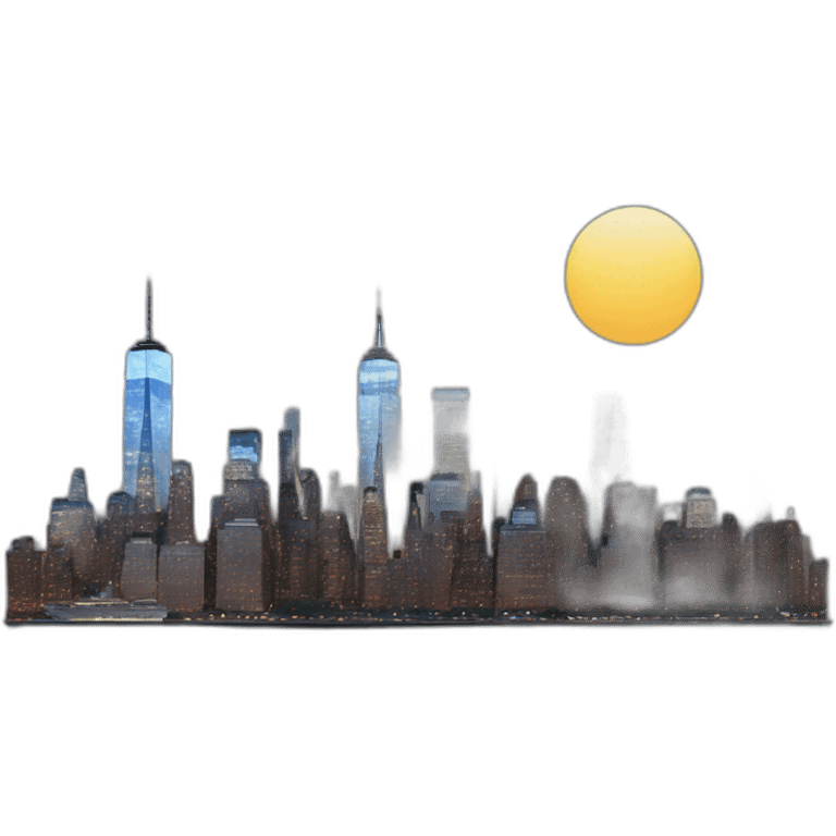 nyc skyline emoji