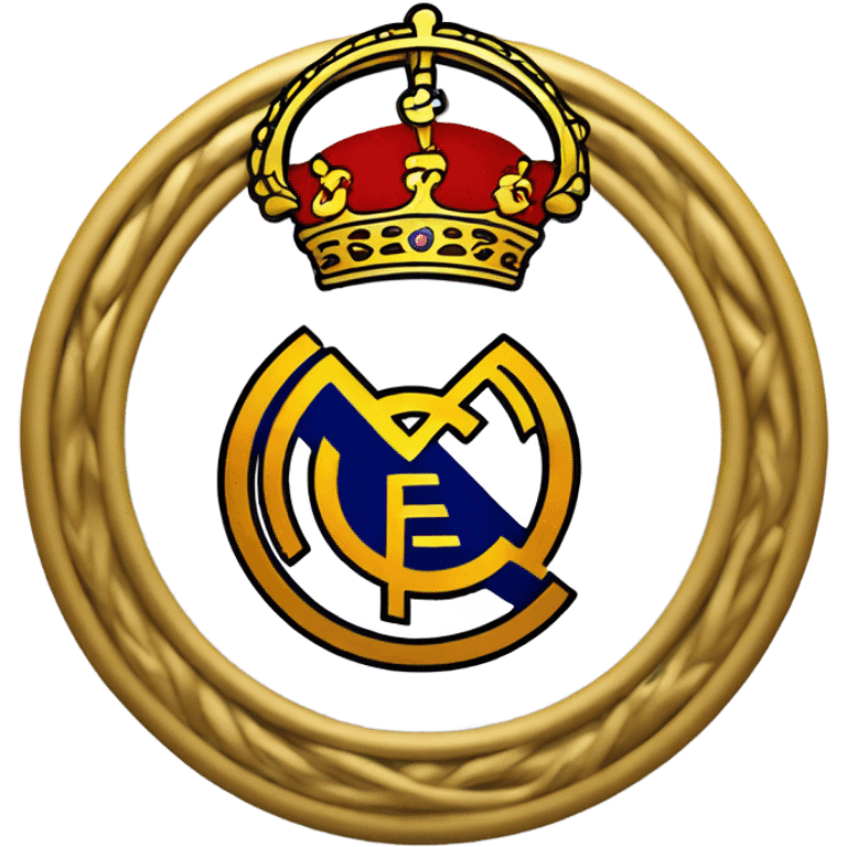 Real Madrid escudo real emoji