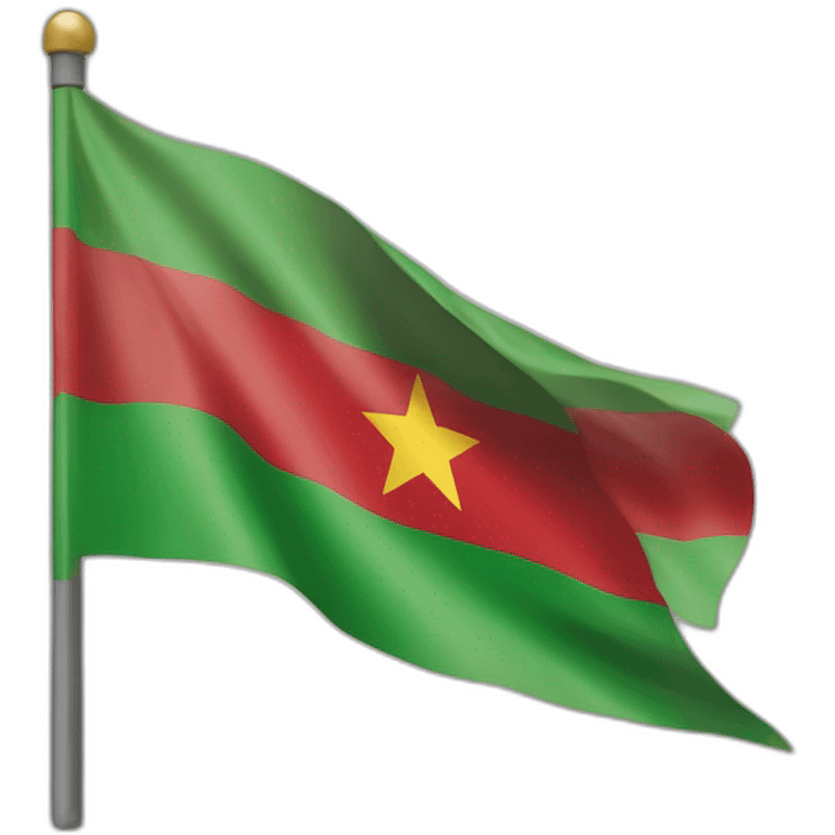 flag of burkina faso emoji